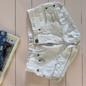 One Teaspoon Light Denim Shorts